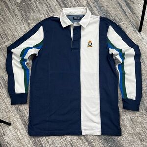 Vintage Chaps Club Polo Long Sleeve Mens Small